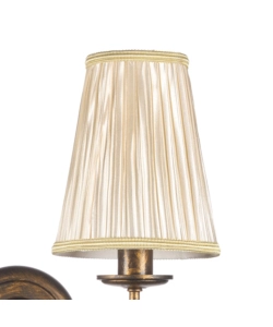 APPLIQUE 2 LUCI ONLI "DELIA" BRONZO E14